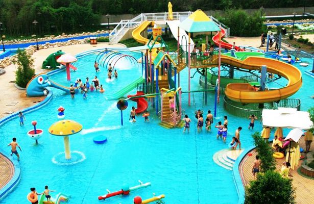  1日>华南地区首创 清泉湾高空玻璃河道漂流 精彩水上乐园一天 zqe